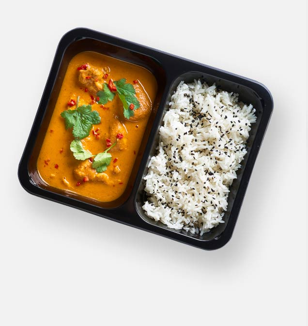 image of food in box